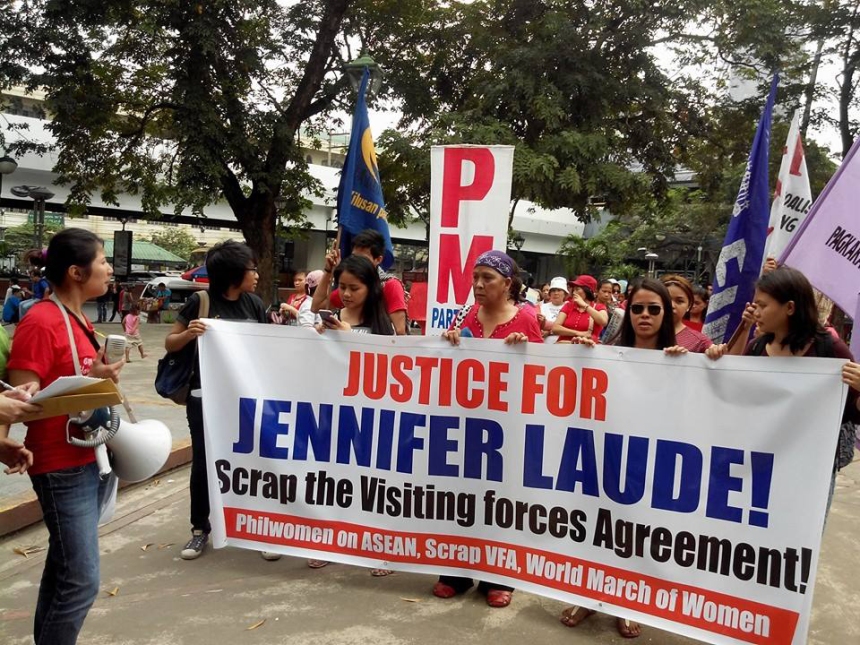 Photo extracetd from Justice for Jennifer Laude FB page